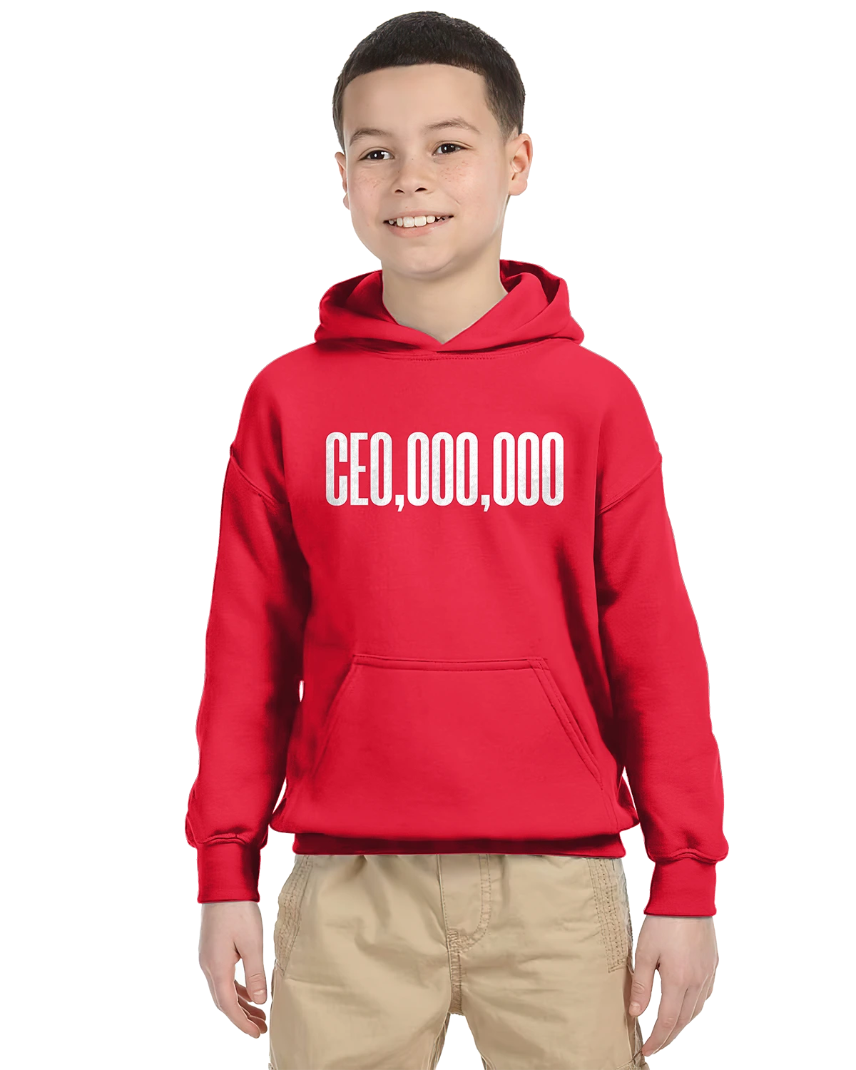 Sweat à capuche enfant “CEO,000,000” – Style urbain et tendance