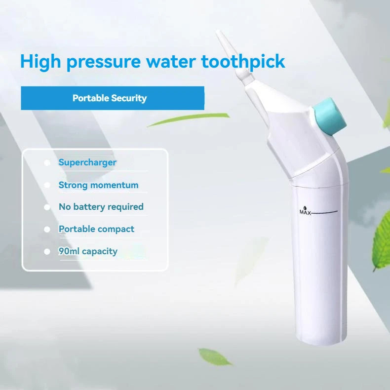 Hydropulseur dentaire manuel haute pression – Nettoyage efficace des dents