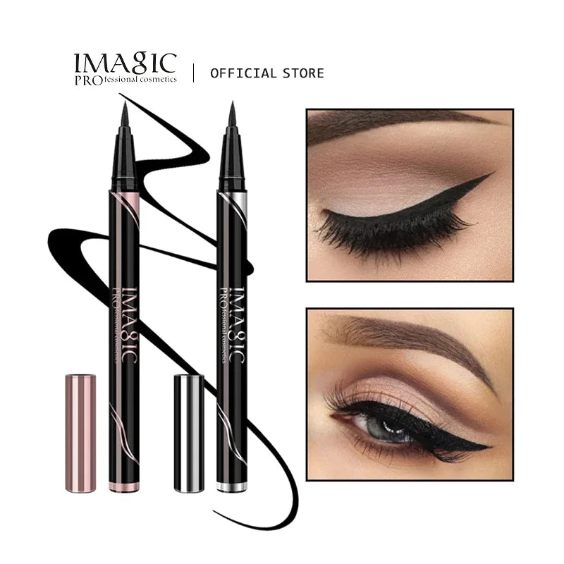 IMAGIC – Eyeliner waterproof mat noir longue tenue – Stylo eyeliner maquillage