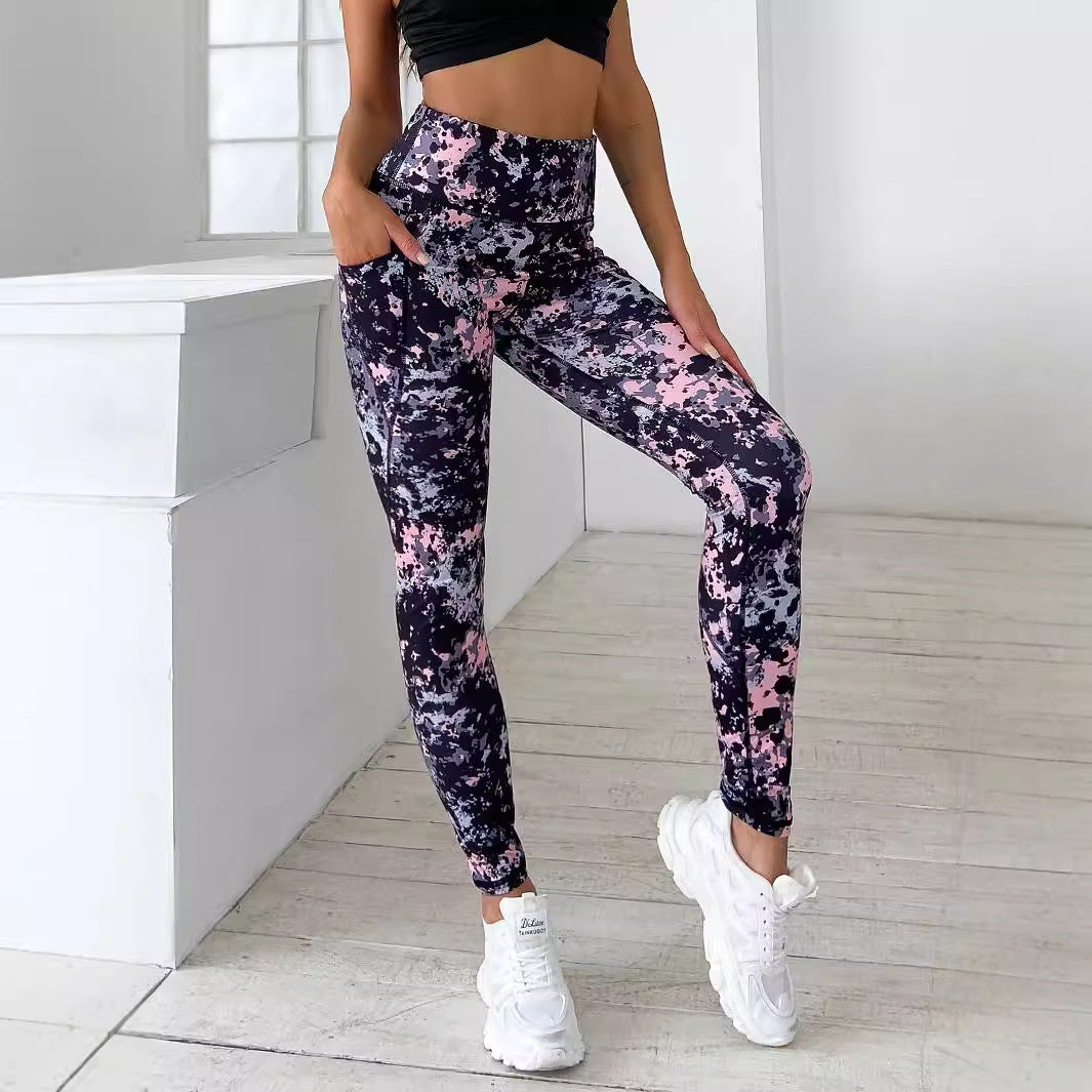 Legging Femme Imprimé Taille Haute – Confort Stretch & Style Tendance