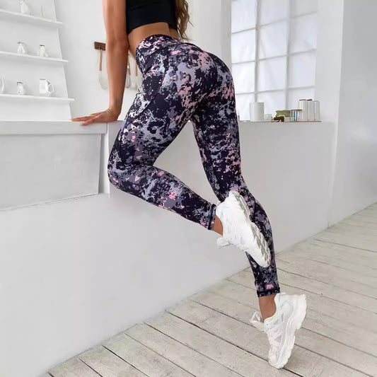 Legging Femme Imprimé Taille Haute – Confort Stretch & Style Tendance