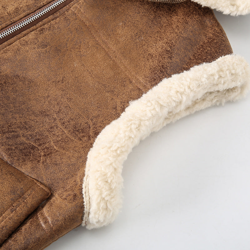 Veste polaire homme chaude – style décontracté hiver