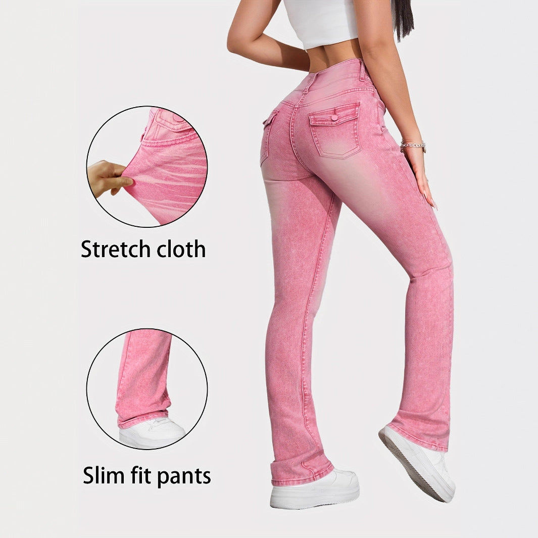 Jean Femme Slim Stretch – Couleurs Tendance & Confort