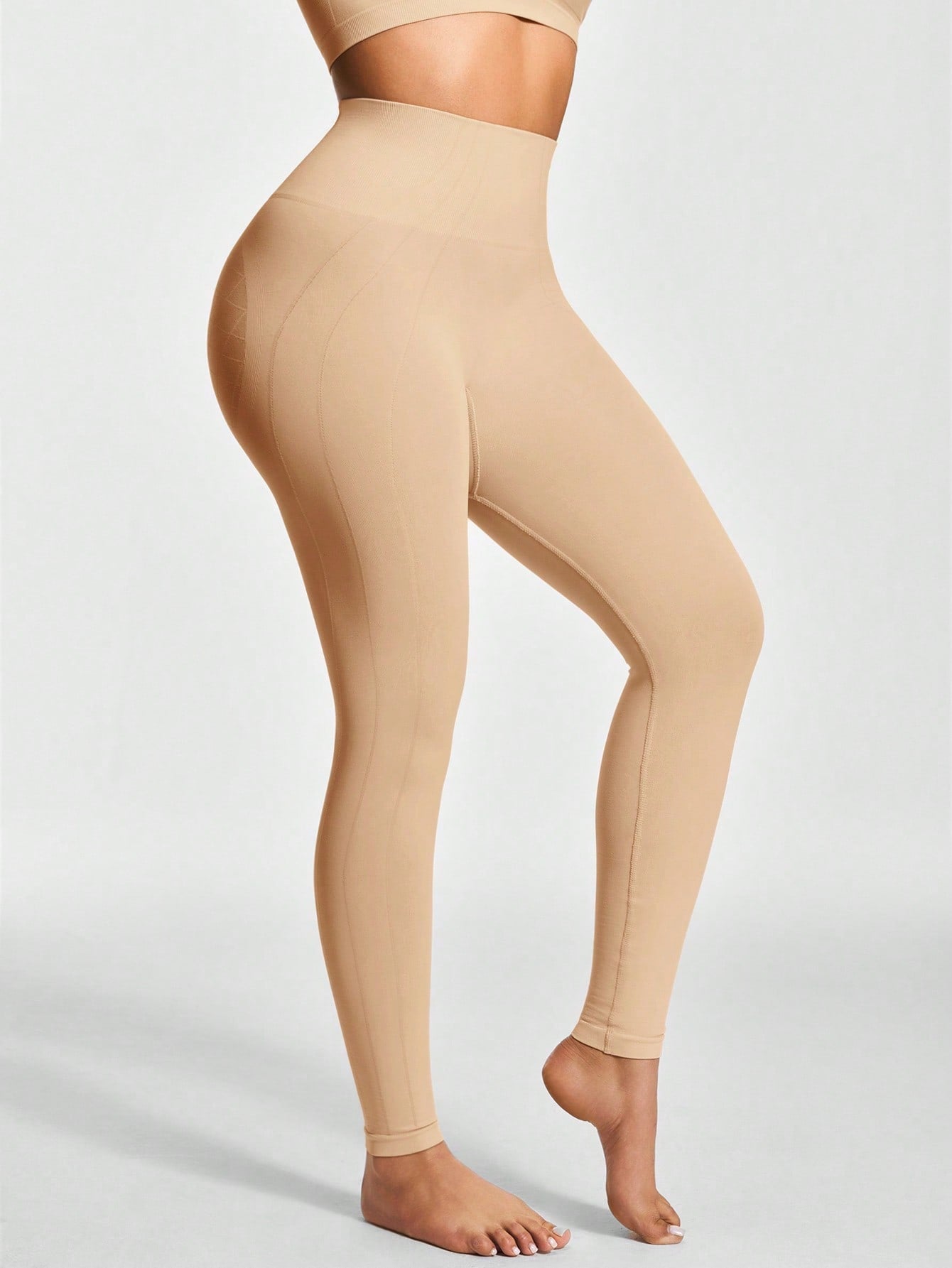 Legging Gainant Femme Taille Haute – Effet Push-Up & Ventre Plat