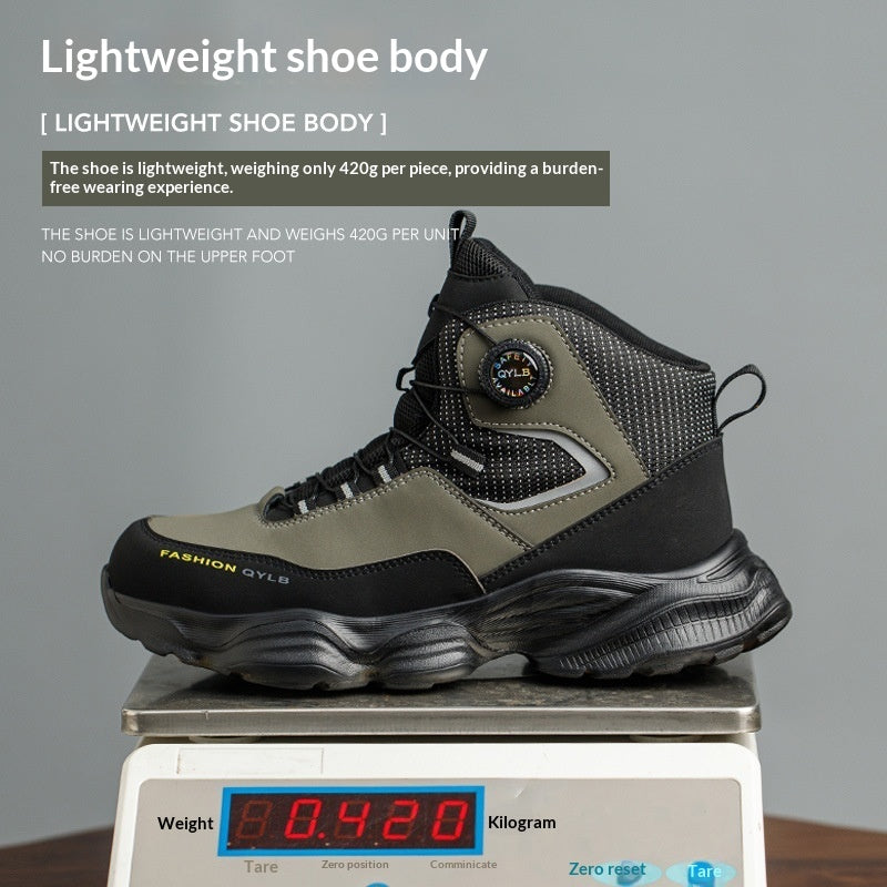 Chaussures de Sécurité Homme Antichoc – Serrage Rapide & Confort